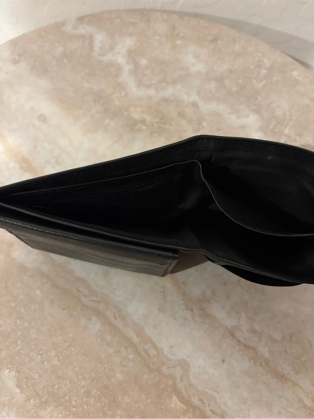 Polo by Ralph Lauren Classic Black Leather Bifold Wallet